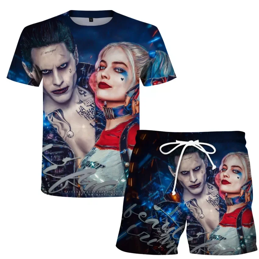 

2022 Horror Movie It Penny Wise Clown 3d Print Men's/Ladies Outdoor Sports Suit Clothing T-shirt Boy Cool Clothes Man Suit