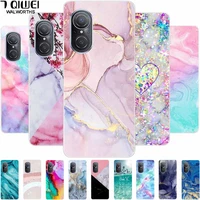 Case for Huawei nova Cover Nova9 Marble Soft TPU Silicone Phone Covers for Huawei nova 9SE Case Clear Bumper Protective