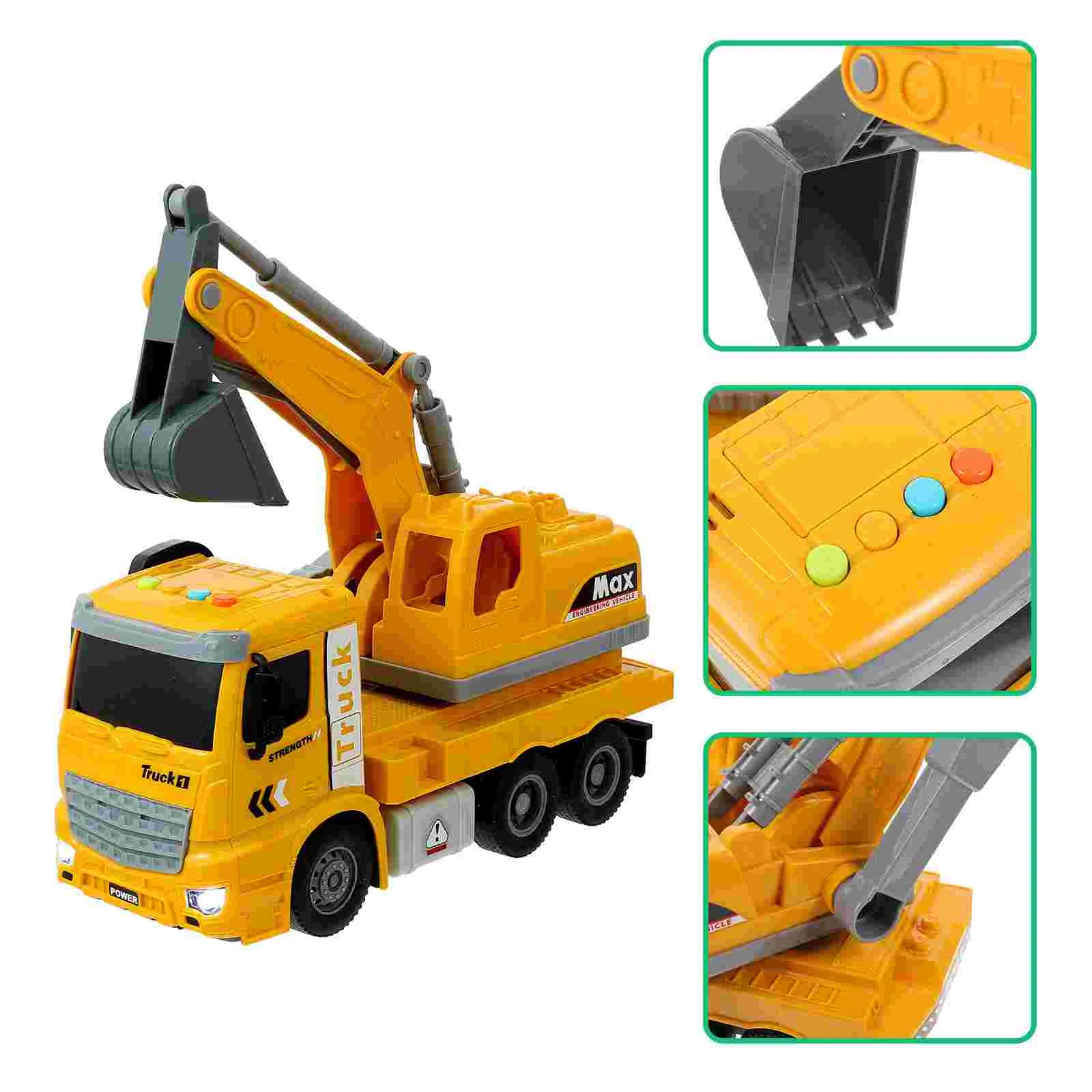 

Toys Toy Excavator Truck Construction Kids Car Vehicle Engineering Boys Model Old Digger Boy Years Dump Plaything Vehicles