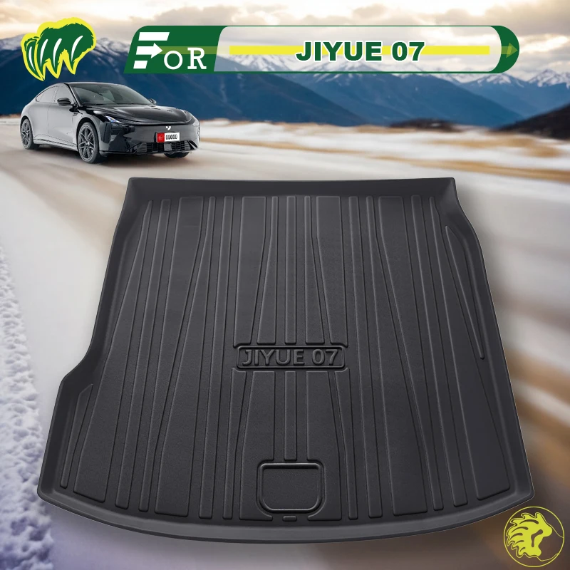 Для JIYUE 07 2024-2025 TPE индивидуальный коврик для багажника автомобиля всесезонный