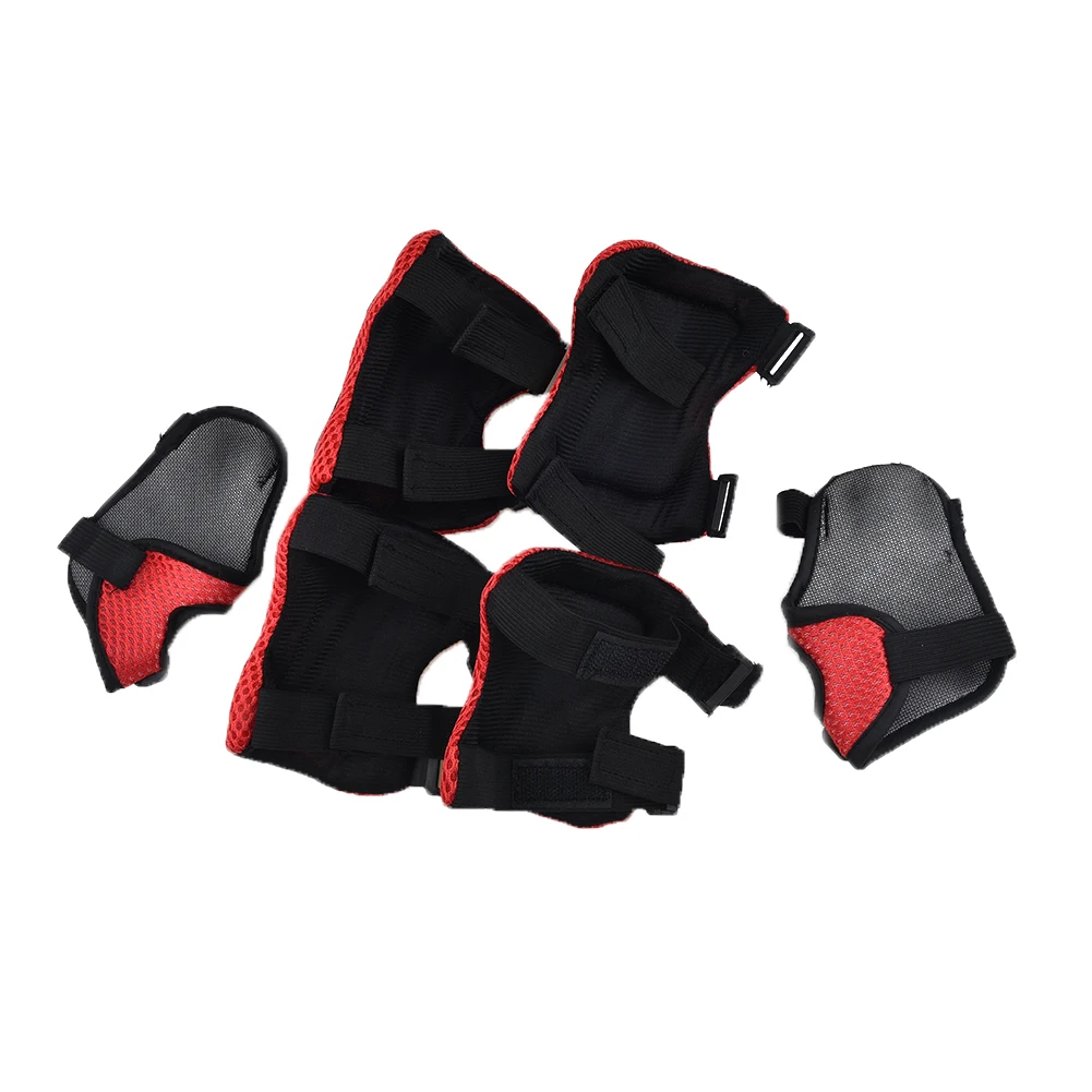 

Durable New Protective Tools Useful Helmet Pad Knee Protector Safety 7pcs Set Bicycle Skate Skating Child Wrist