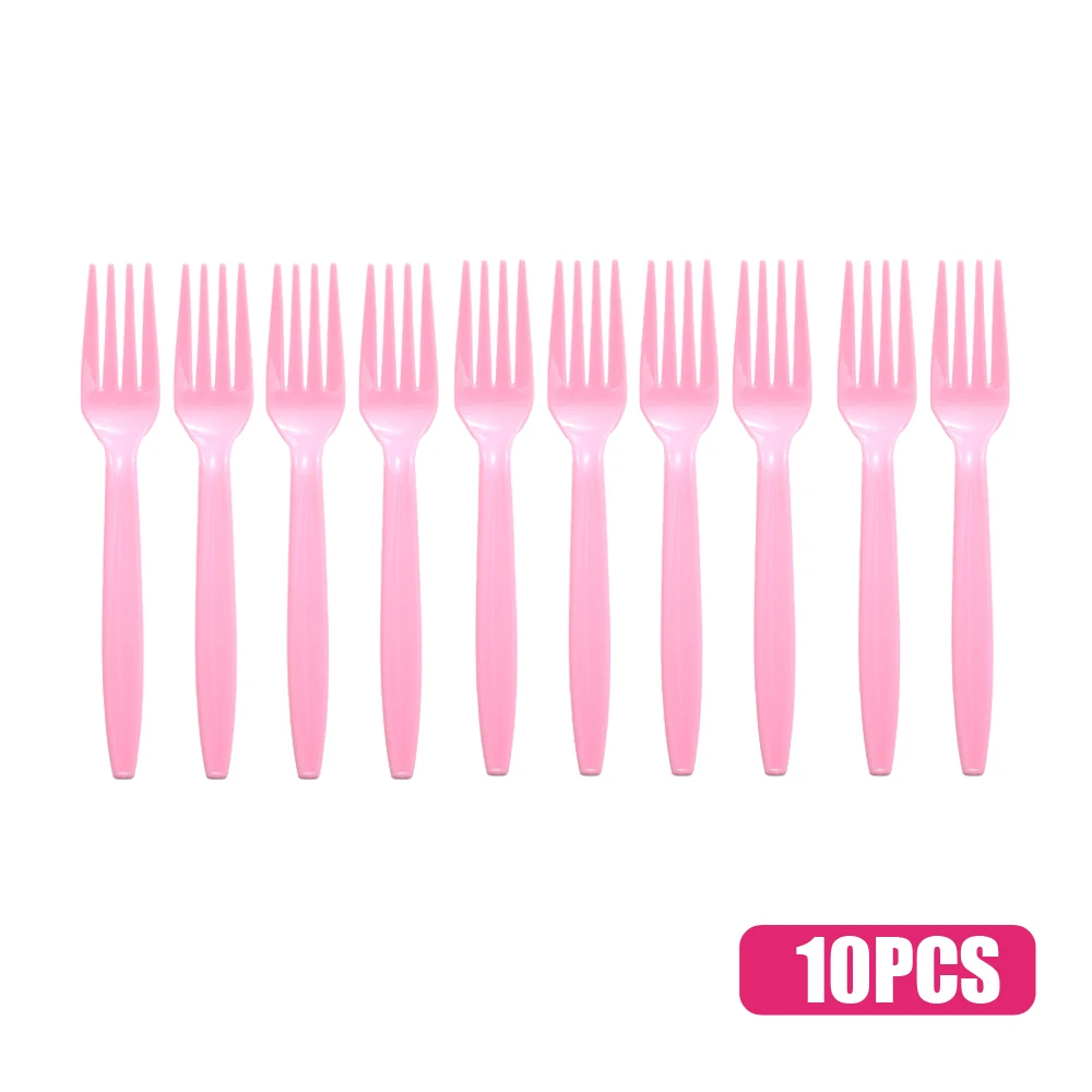 

Столовые приборы премиум-класса, 1 набор, ножи, вилки, ложки, пастельные, синие, желтые, розовые, черные, фиолетовые, зеленые одноразовые столовые приборы на день рождения