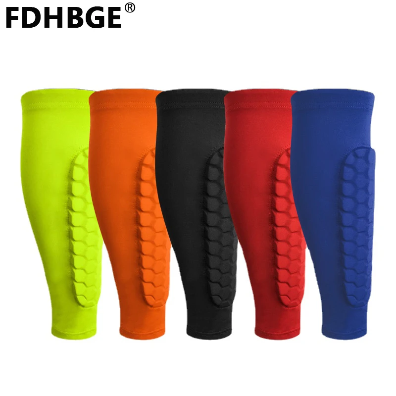 

FDHBGE Sports Safety Gym Running Fitness Football Compression Leg Sleeves Elastic Basketball Volleyball Support Running Cycling
