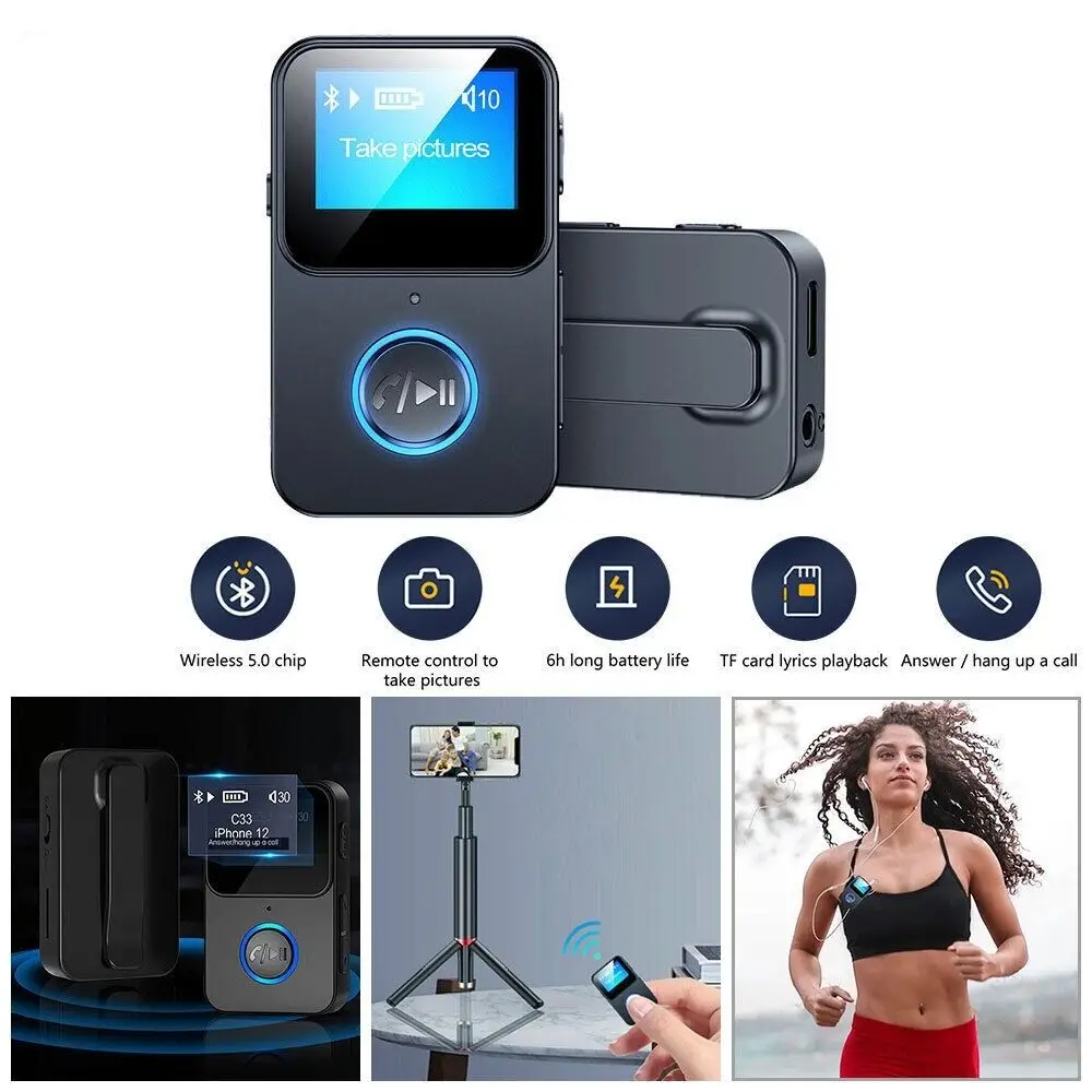 

Спортивный Bluetooth MP3-плеер с пультом дистанционного управления