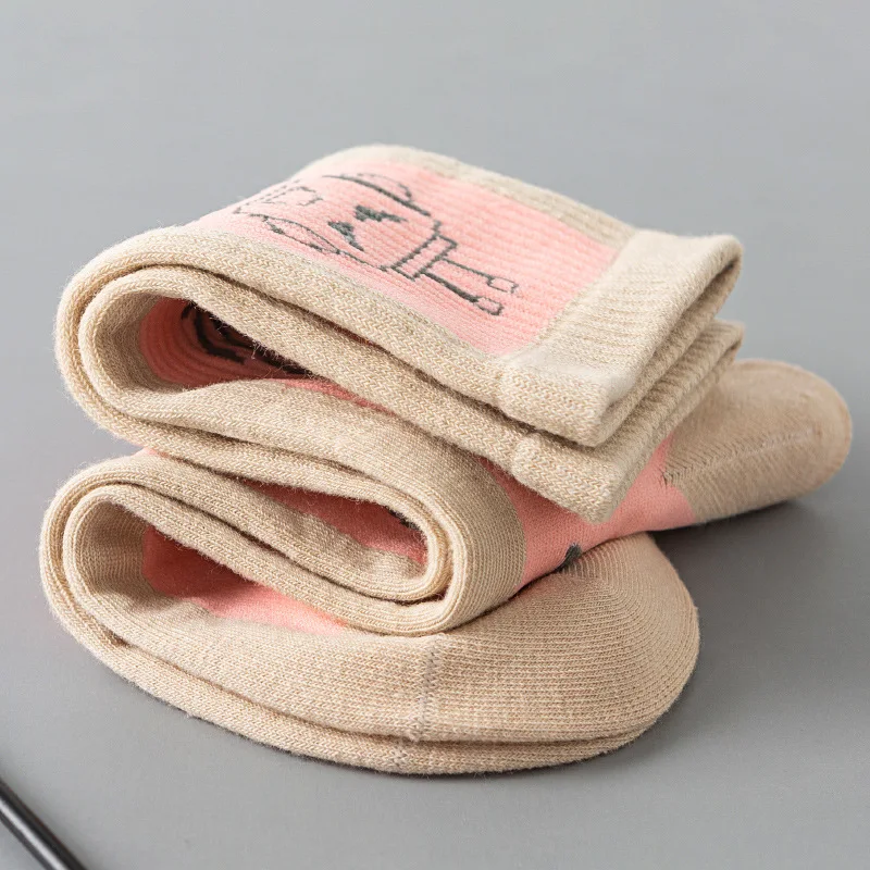 Robot socks men's and women's pure cotton socks in the tube cotton deodorant sweat-absorbing short tube sports socks