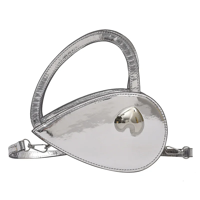 

Маленькие сумки на плечо, женская сумка 2022, трендовая модная роскошная дизайнерская сумка в форме сердца для женщин, сумка-тоут через плечо