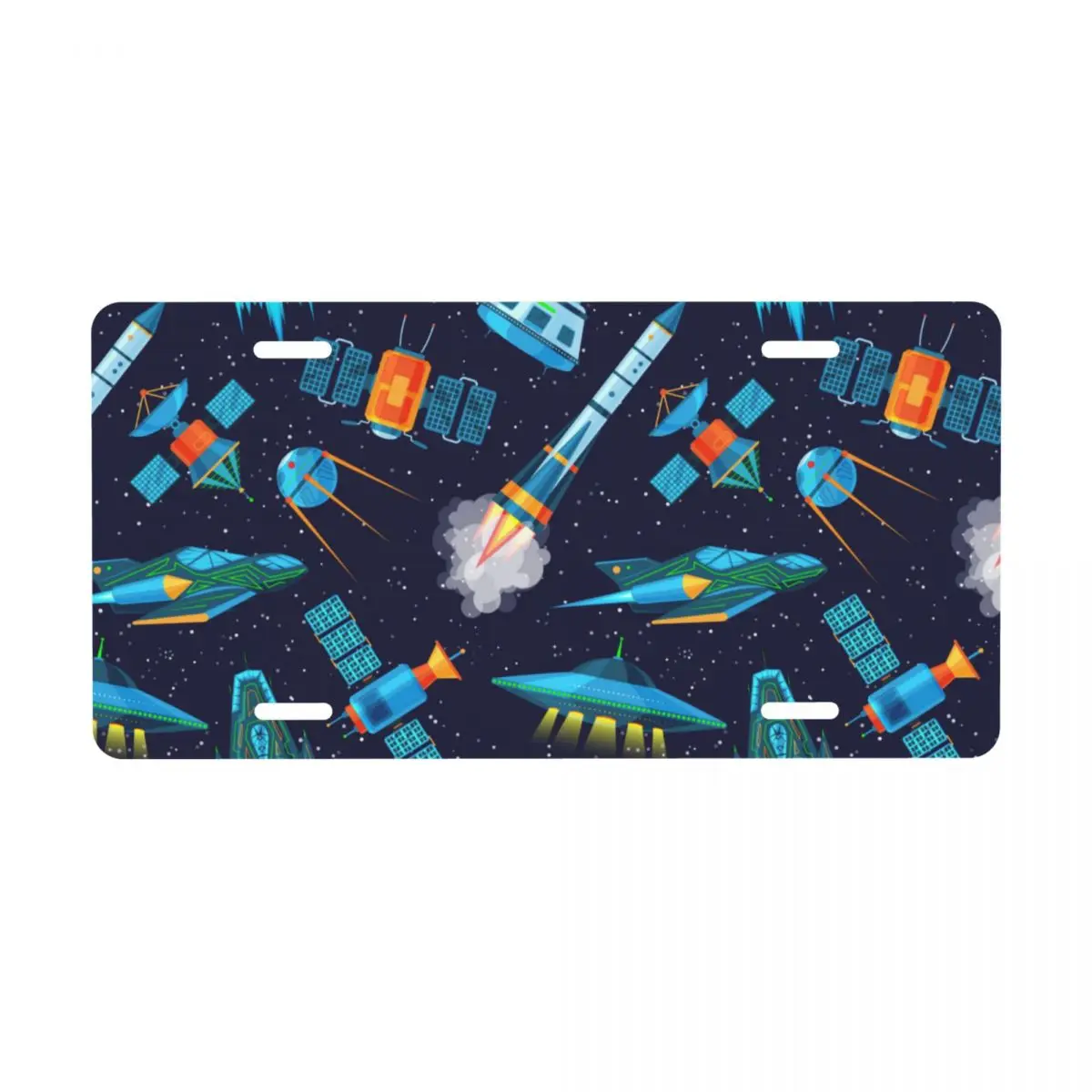 

Мультяшный астронавт космический корабль Декор фильм лицензии пластина металлический знак декоративная жестяная Автомобильная пластина ...