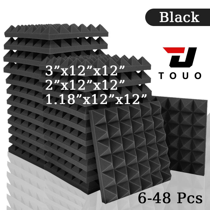 

Акустическая пена TOUO 6-48 шт.