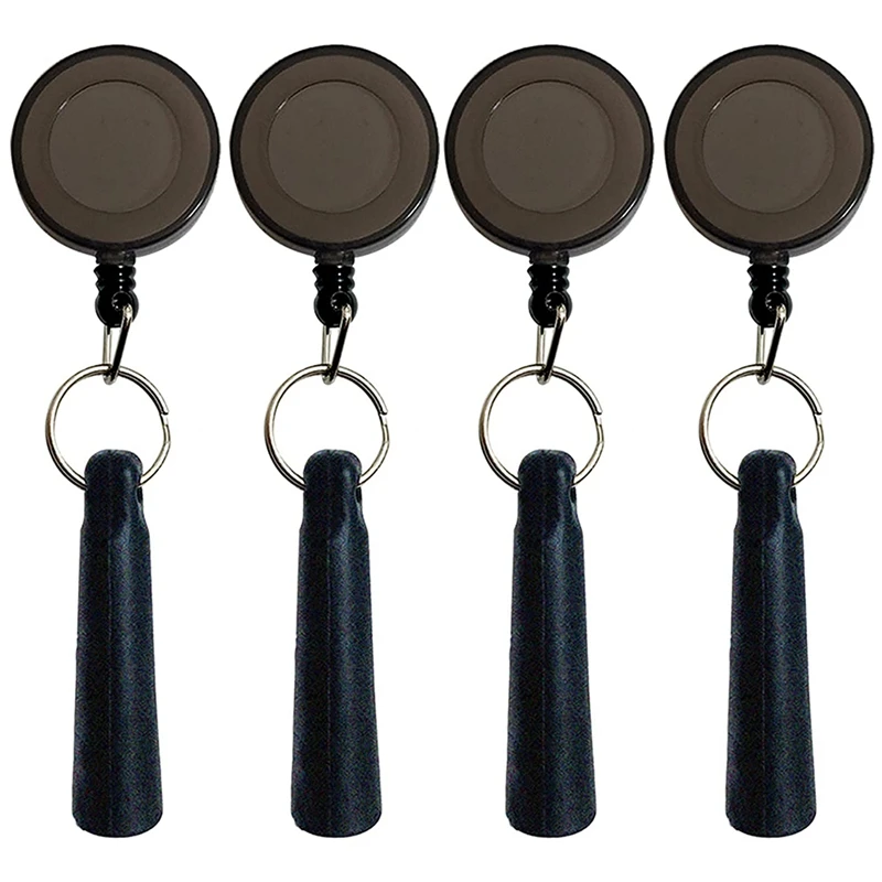 

4 Pcs Elastic Silicone Retractable Pencil Holder, Duty Retractable Pull Pen For Woodwork, Bricklayer, Handicraft Maker