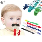 Держатель для соски-пустышки, персонализированная Цепочка-пустышка, клипа, мультяшный держатель, аксессуары для новорожденных, подарок