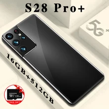 S28 Pro+ Smartphone 6.1 Inch Global Version 5G Mobliephone 16+512GB 6000mAh 10 Core Android 11 32+64MP Unlocked Android Celular (3)