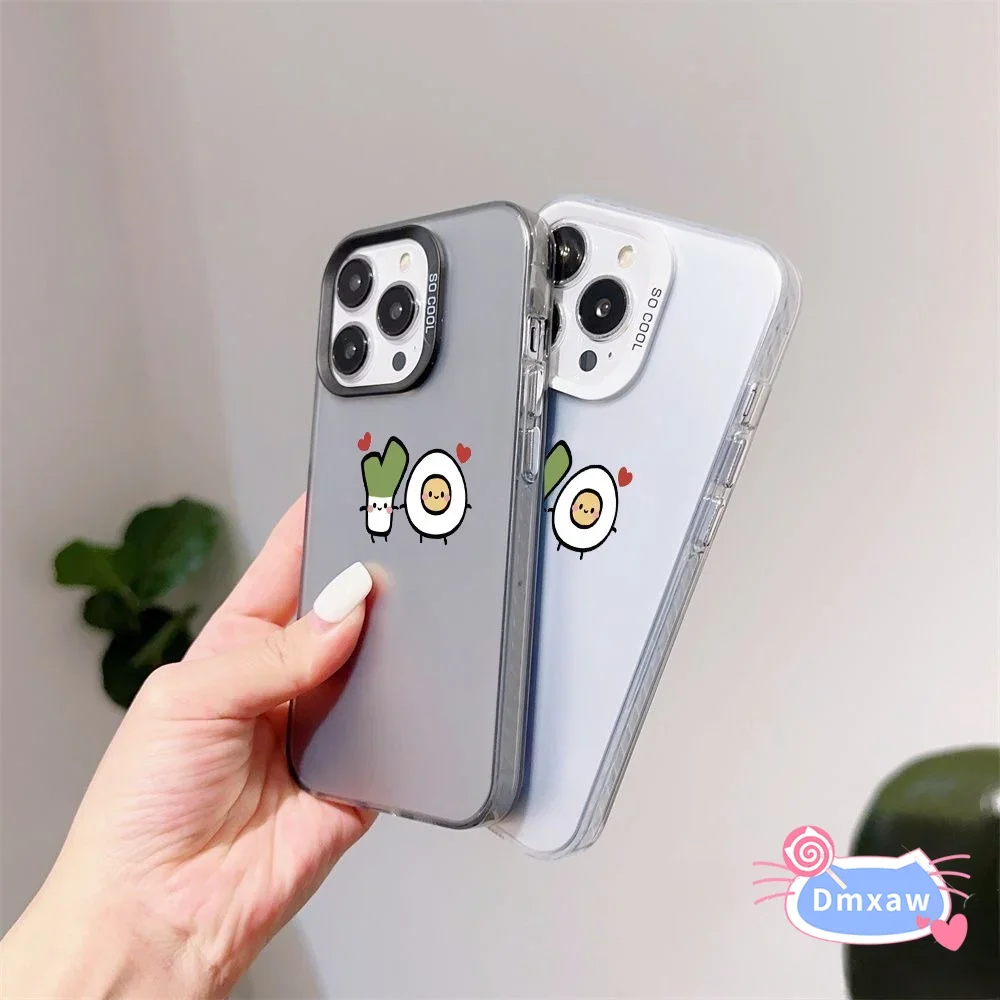 Для iTel S23 A48 S17 S16 A60 A05S Vision 3 1 Plus Pro P38 P36 Lite Чехол для телефона Cute Egg Laser Matte Lens Soft Cover