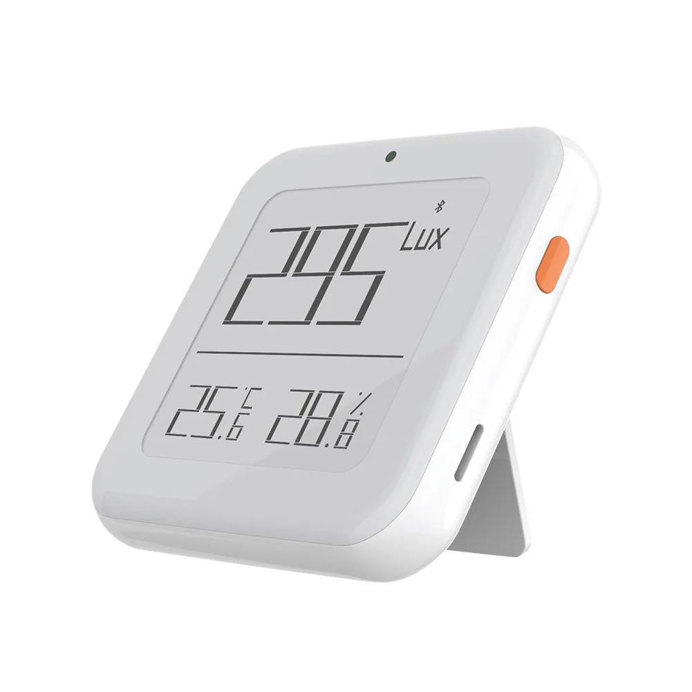 Enlarge Doodle Smart ZigBee Temperature and Humidity sensor light sensing Bluetooth LCD display battery powered linkage
