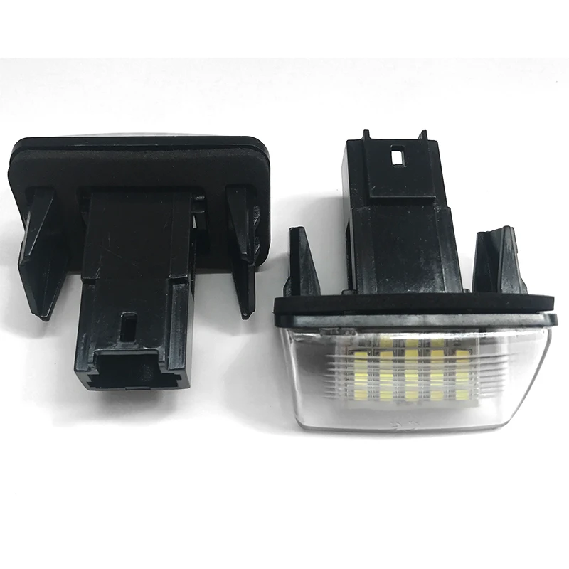 Светильник ка для номерного знака 2 шт. 6500 К белый подходит Peugeot 307 2000-2008 кабриолета