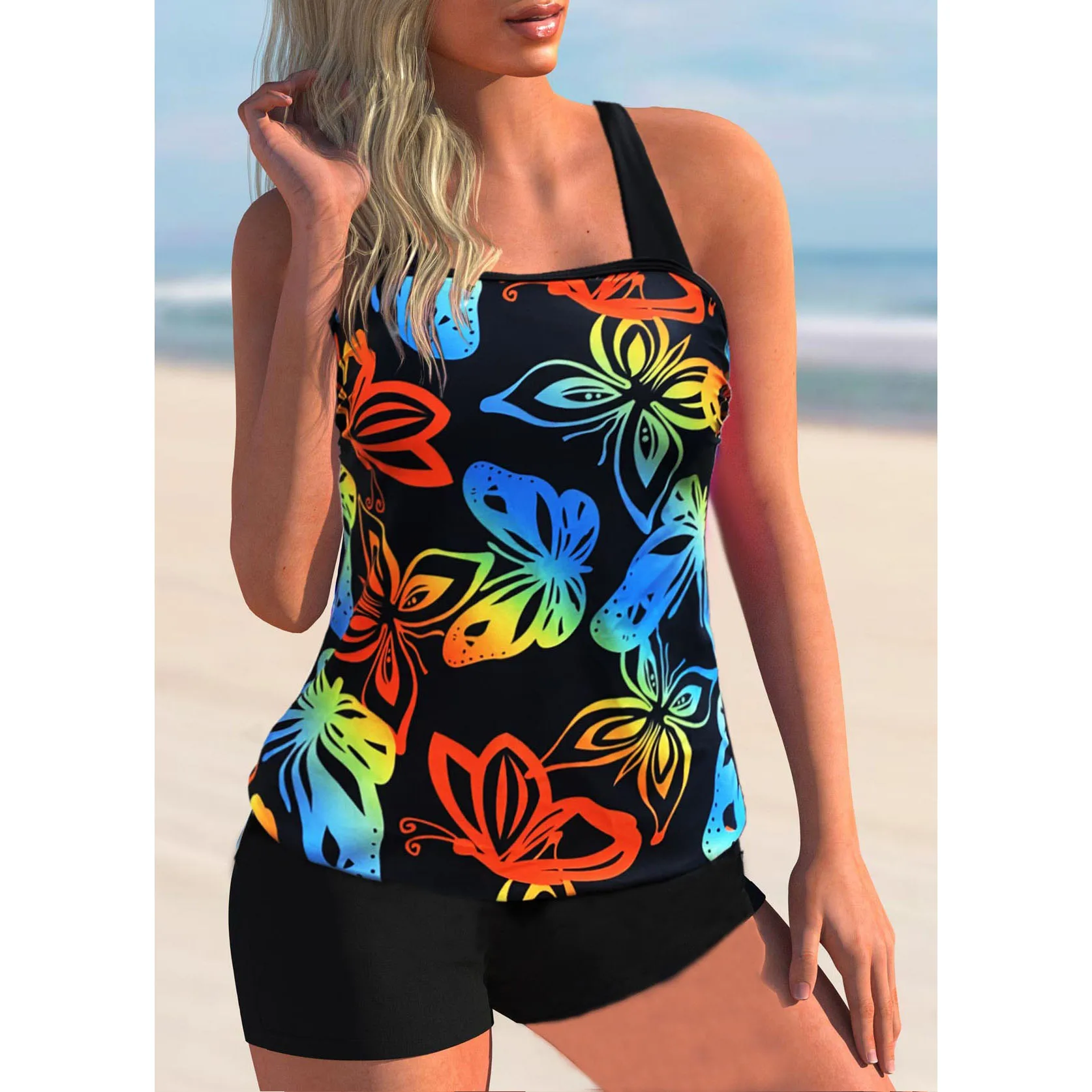 Рисунок 2 - Новинка 2023, женский купальник с высокой талией