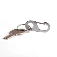 carabiner 8 shape carabiner key chain ring outdoor climb hanger buckle snap hook clip outdoor tool