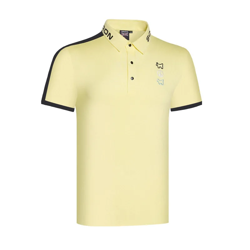 

Summer New Golf Clothing Men Golf T-shirt Comfortable Quick Drying Breathable Leisure Fashion Golf Shirt Man