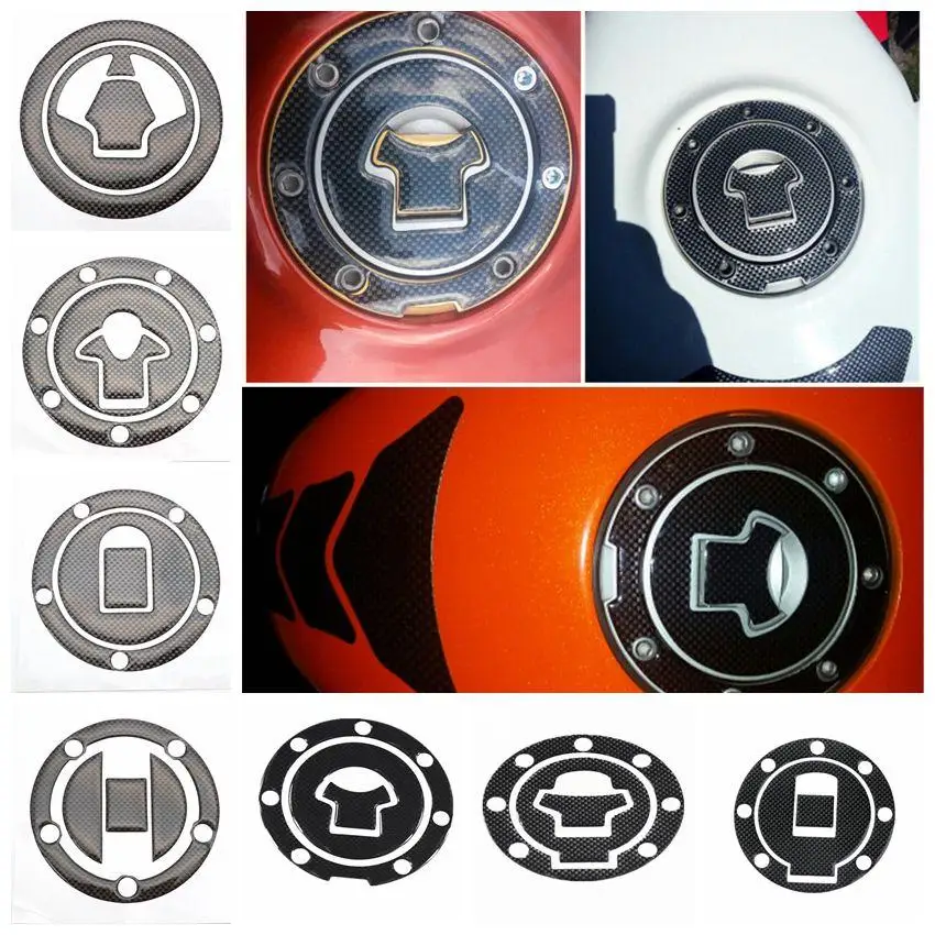 

General Motorcycle Unique Tank Pad Protector Fishbone Sticker for Suzuki Honda motorcycle sticker decoration