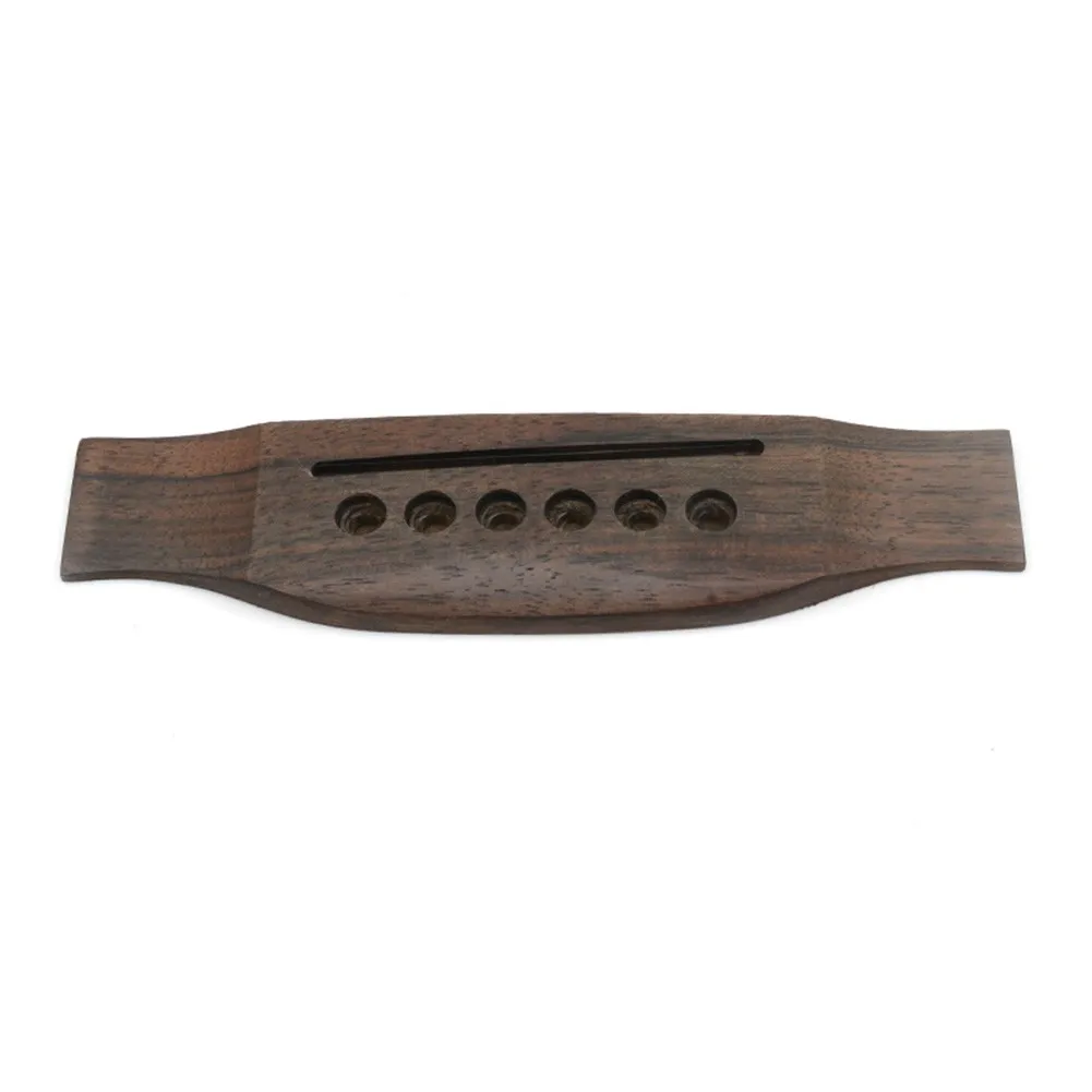 

High Quality Hot New Portable Pratical Guitar Bridge 6 String Accessories Acoustic Adjustable For Martin Style