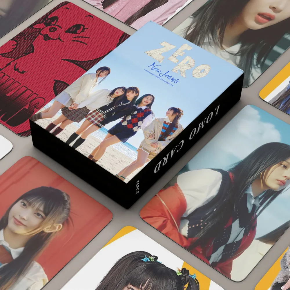 

NEWJEANS Zero 55PCS/SET NewJeans Small card collection Lomo card postcards