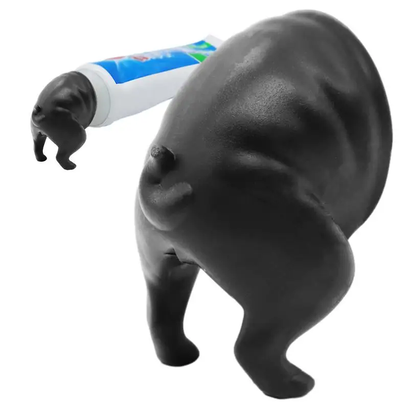 Дозатор зубной пасты для собак универсальный выжиматель с крышкой из силикона