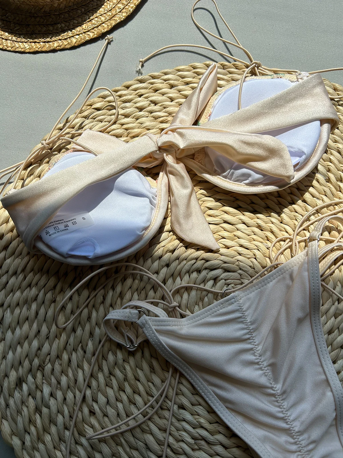 Бикини BRRMQQ Пуш-ап Нейлон/Спандекс