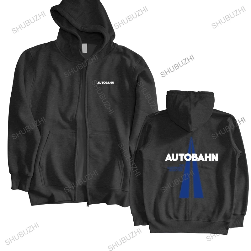 

drop shipping men autumn black hoody RETRO TECHNO KRAFTWERK AUTOBAHN logo mens shubuzhi hoodies homme cotton sweatshirt fashion
