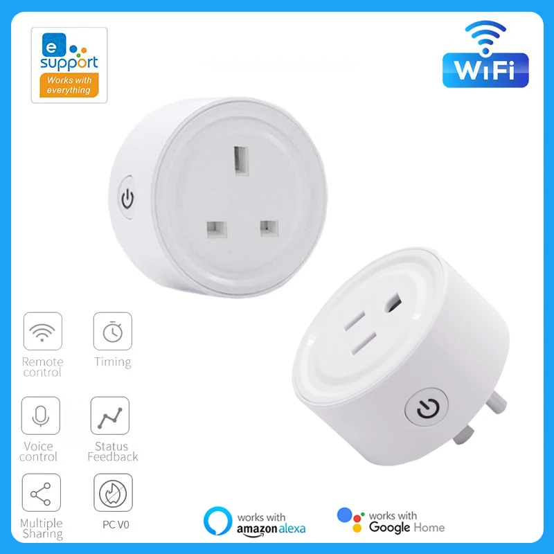 Умная розетка с поддержкой Wi-Fi и голосового управления