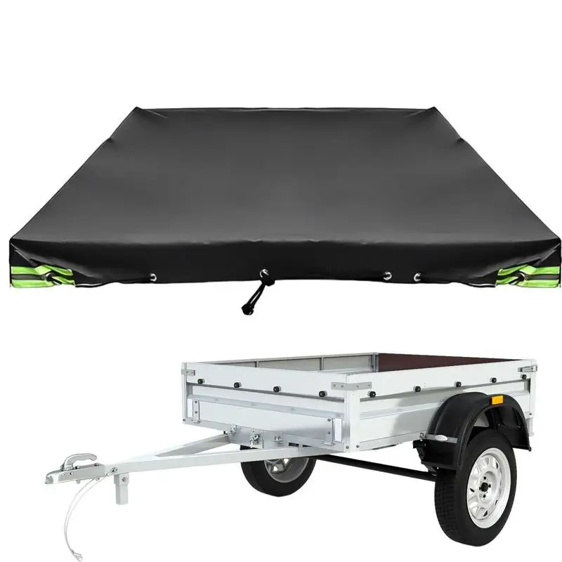 

RV Cover Ripstop Top Travel Trailer RV Cover Ripstop Travel Extra-Thick Anti-UV Top Panel Durable Camper Cover Breathable Travel
