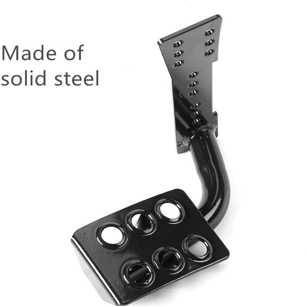 

​Steel Dead Pedal Left Side Foot Rest for Jeep Wrangler JK Unlimited 2007-2018 Rubicon Sahara X Off Road Sport Accessories