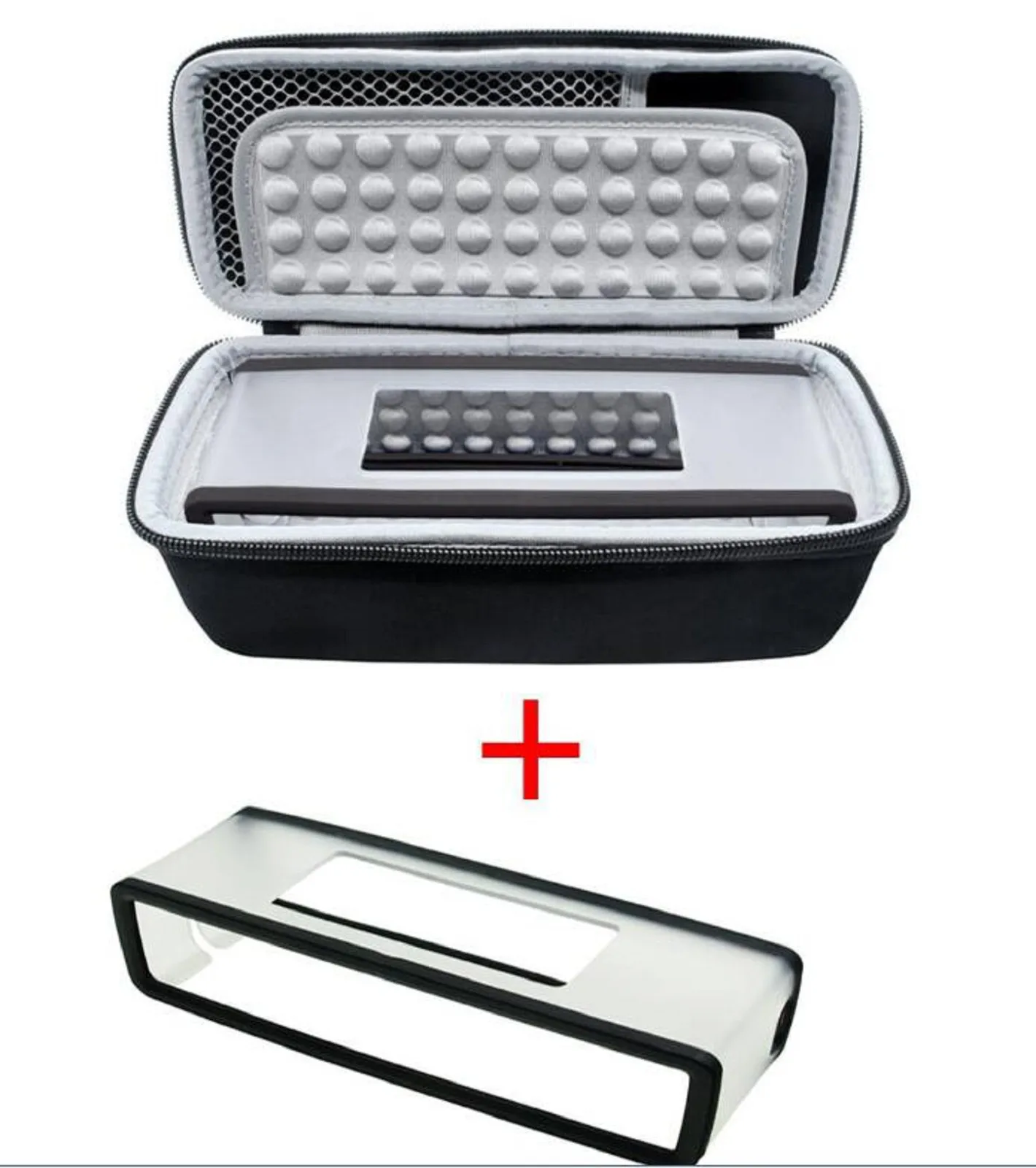 

Чехол для хранения + мягкий чехол для Bose-Soundlink Mini I II 2 BT Speaker