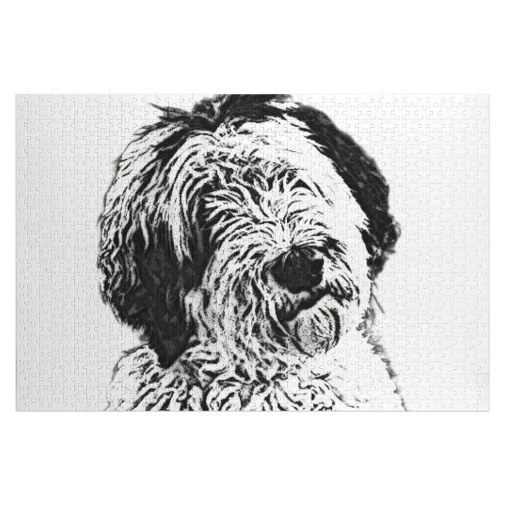 Пазл Freyja the Sheepadoodle с индивидуальным изображением и фотографией