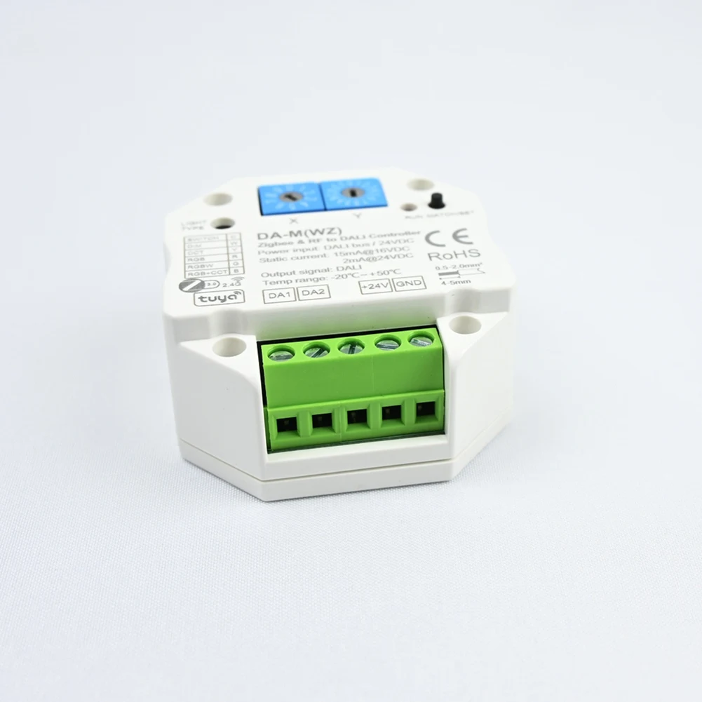 Фото Tuya WiFi Zigbee для преобразователя, контроллер диммера, 24 В постоянного тока, DIM CCT RGB RGBW RGB и CCT, полоса Smart Life, приложение Da-M()-A74P №2