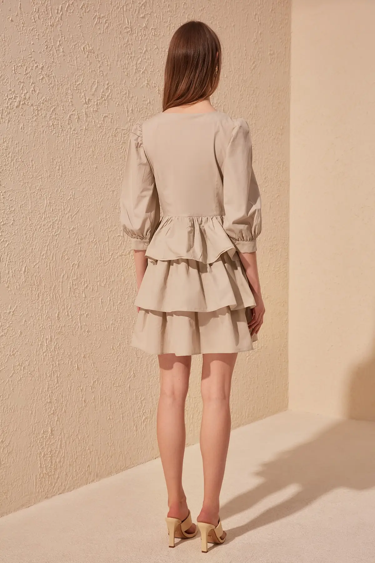 Платье с оборками TWOSS20EL0616 | Женская одежда