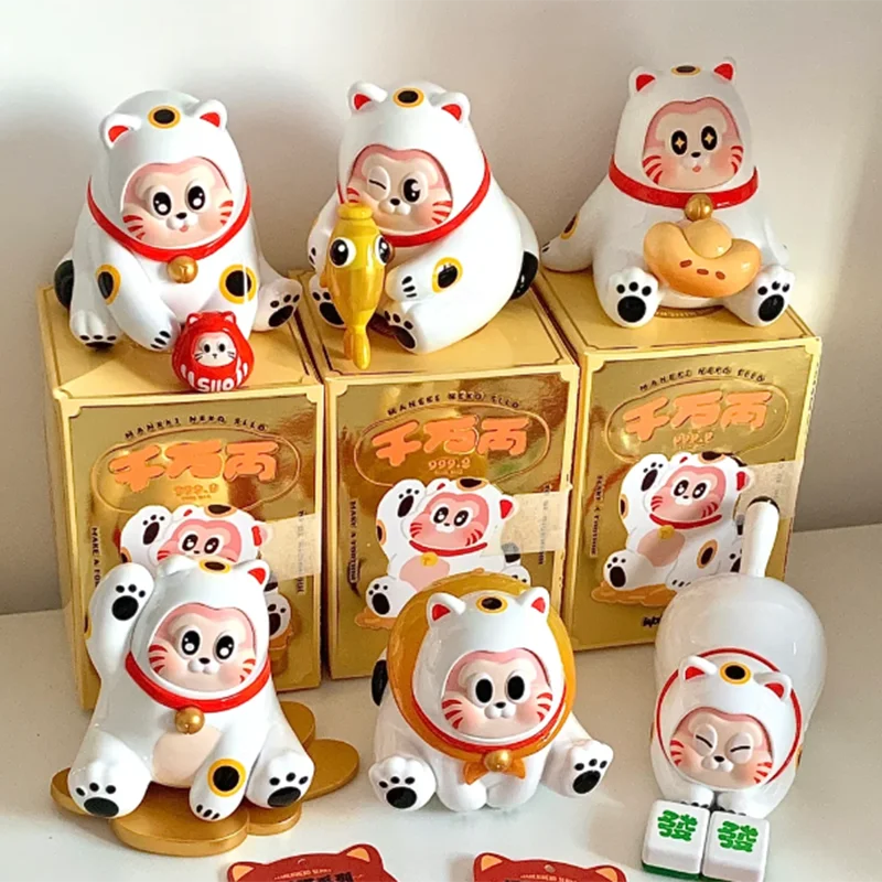 Супер милая серия Счастливая Кошка счастливая кошка модные игрушки орнамент