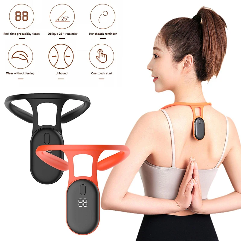 

USB Rechargable Body Shaping Neck Instrument Portable Ultrasonic Lymphatic Soothing Posture Correction Vibration Reminder Device