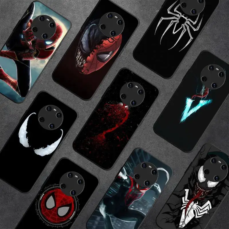

Disney Venom Spiderman Marvel Phone Case For Huawei Y 5 Y62019 Y52018 Y92019 Luxury funda case for 9prime2019