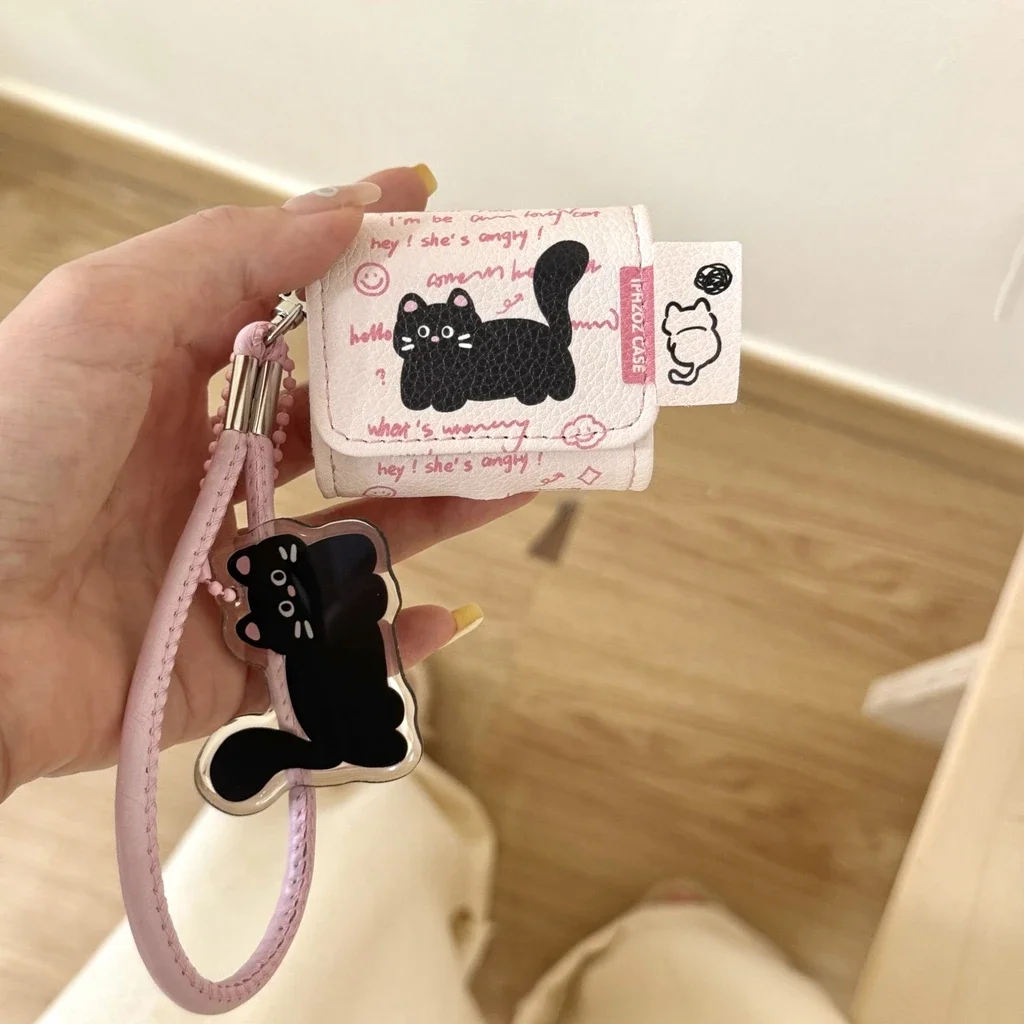 Мягкий кожаный чехол для AirPods 1 или 2 3 4 Pro