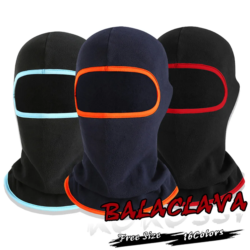 

KoKossi Winter Outdoor Thermal Balaclava Skiing Riding Cycling Climbing Warm Windproof Face Mask With Neck Protection Unisex