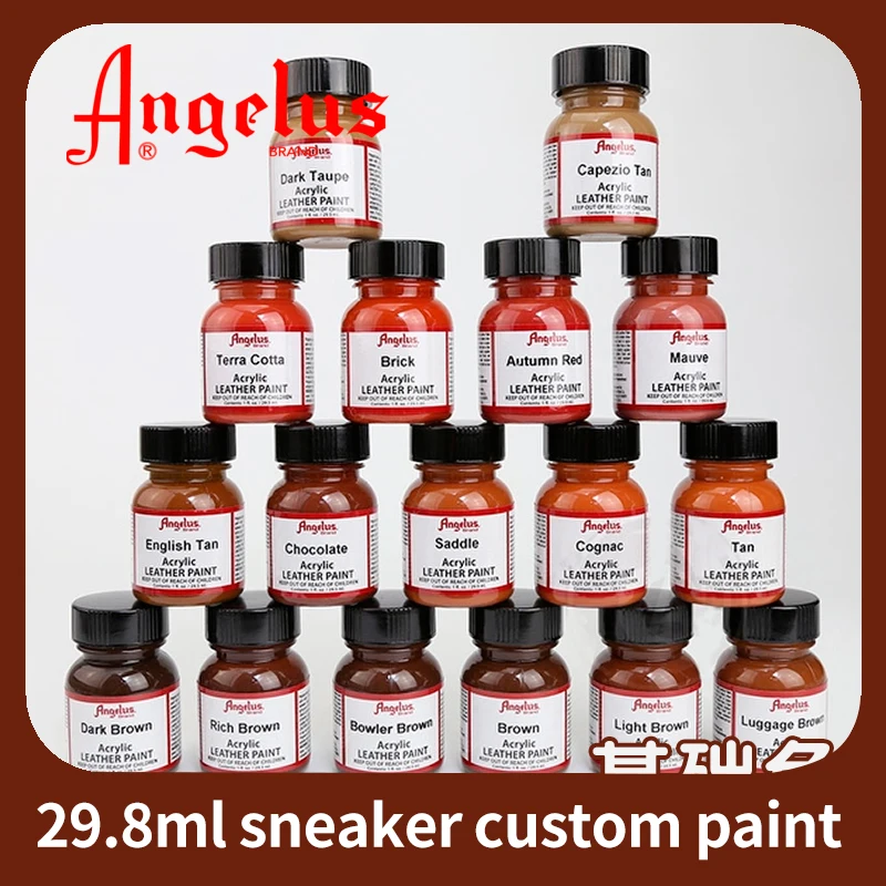 

Angelus кроссовки краска на заказ 29,8 мл кожаная Краска кожаная сумка сделай сам ручная краска ed граффити восстанавливающая акриловая краска