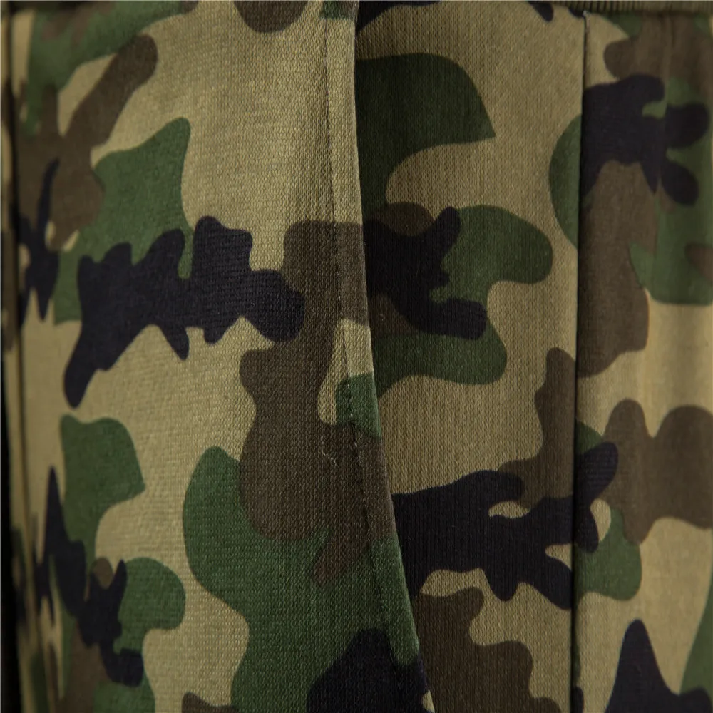 NEW 2022 Spring Summer Casual Joggers Beam Foot Elastic Waist Army Cross-border Camouflage Man Foot Slacks Men\'s Trousers