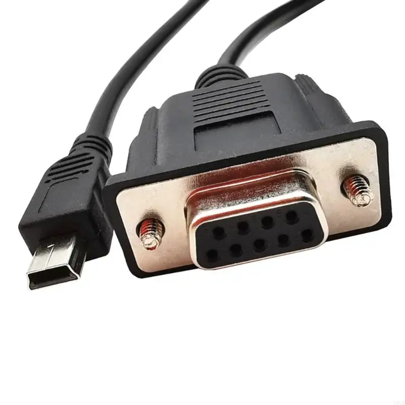 Y1UB DB9 к USB5pin Mini USB2.0 штекер RS232 9-контактный женский удлинительный кабель адаптера