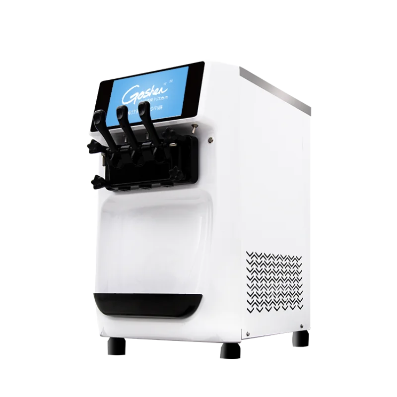 Ice Cream Machine Commercial Soft Serve Machine for Make Ice Cream with Pre-cooling System dual system