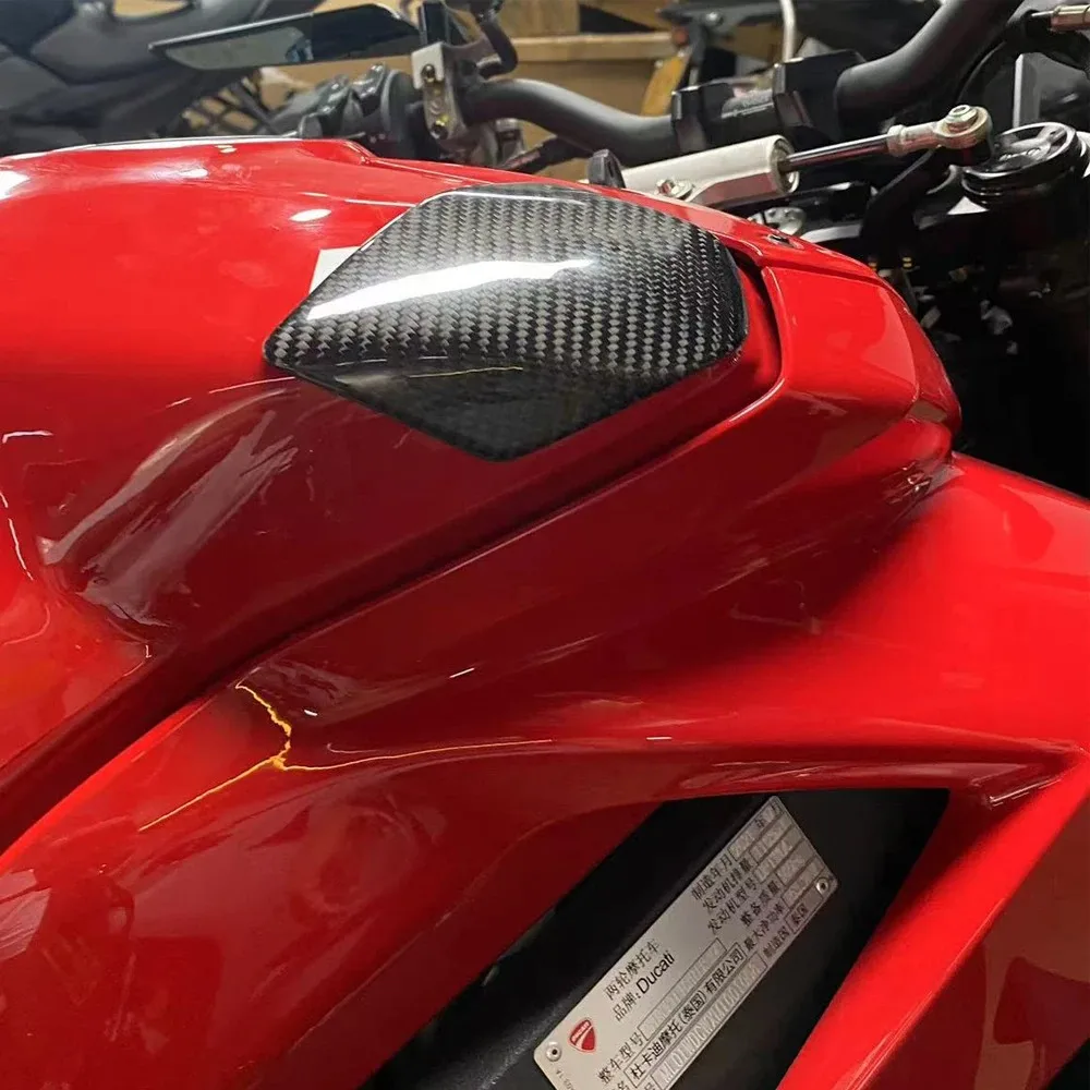 Для Dukadi panigale V4/4S/4R Speciale Streetfighter V4/V4S защитная крышка топливного бака из углеродного