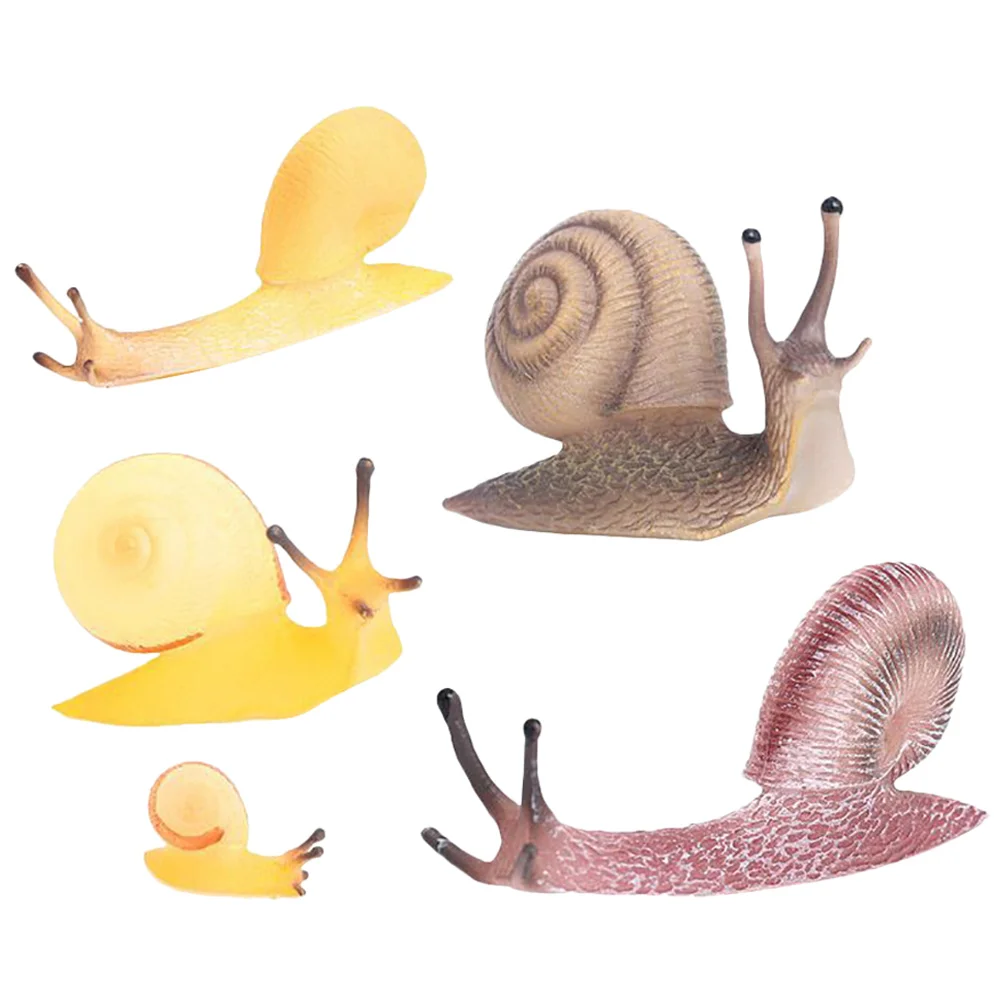 

5 шт., декоративная Реалистичная пластиковая Статуэтка для детской рептилии