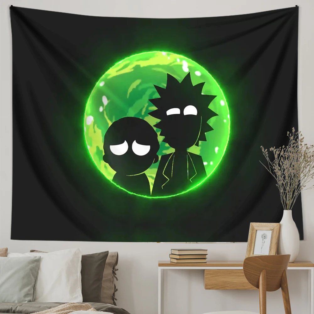 

Anime Funny Finger Tapestry Hippie Boho Banner Lace Blanket Room Decor Wall Covering