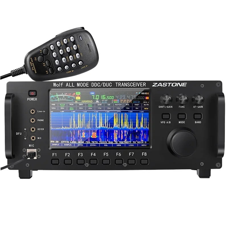 ZASTONE ZT7500 SDR 100 Вт волк короткая волна трансивер HF LF 6M VHF UHF DDC Duke все режимы мобильное