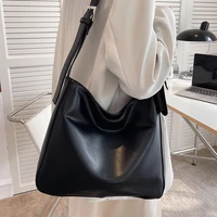 cgcbag luxury woman tote bag 2022 trend large capacity shoulder bag quality leather female designer handbag simple solid shopper