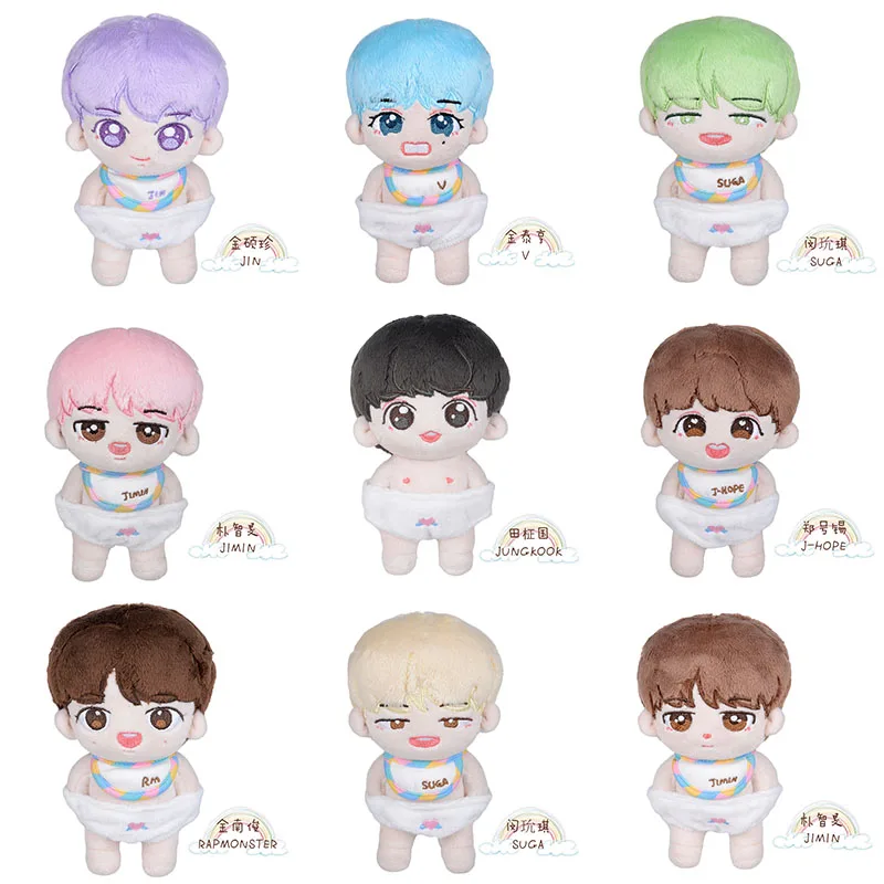 

Kpop Bangtan Boys Album Korean Plush Toy Baby Face Cute Cotton Doll Kawaii Cartoon Rm Jungkook Jin Suga Jimin V Lu8050