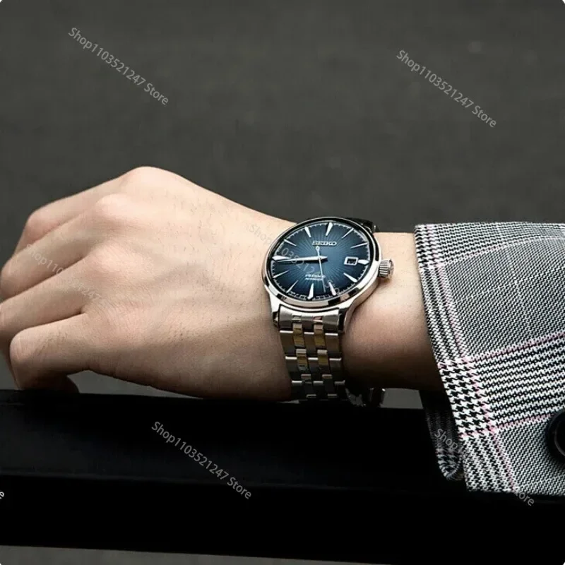 Часы мужские наручные из нержавеющей стали с календарем